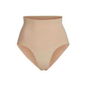 CT1322 SKIMS SCULPTING MID WAIST BRIEF-CLAY S/M